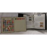 Small capital stamp album and Locomotive philatelica album