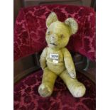 Vintage teddy - Estimate £20 - £30