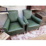 Pair of vintage armchairs