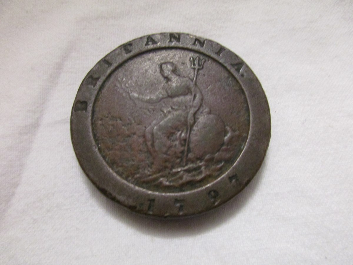 George III 2d coin