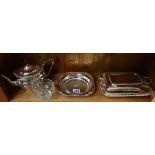 Collection of silver plate