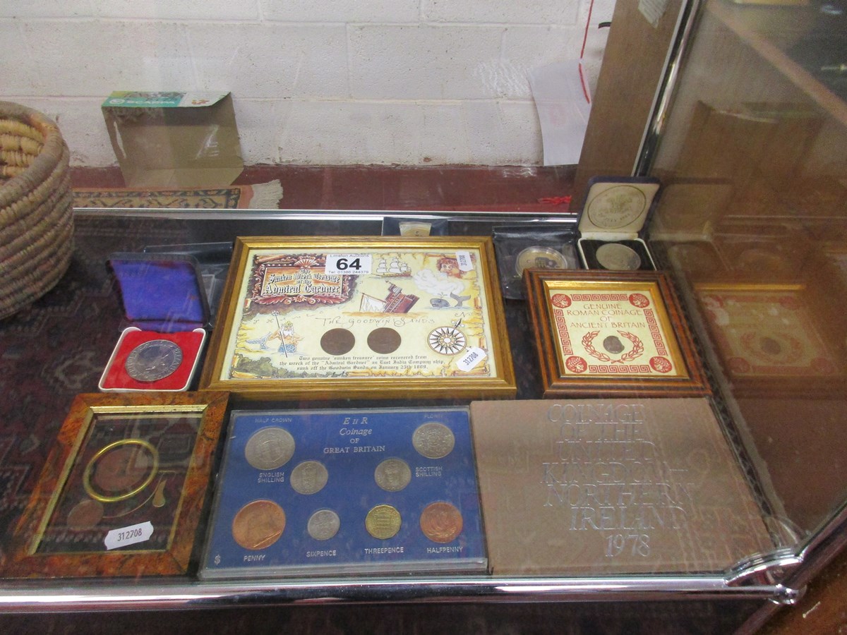 Collection of coin sets etc