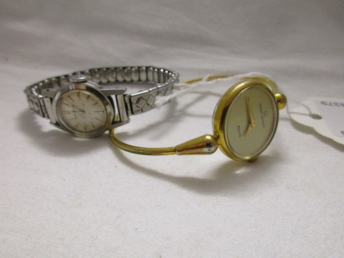 2 ladies watches - Michel Herbelin & Jaeger Lecoultre