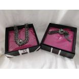 Butler & Wilson matching necklace and bracelet