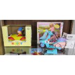 Boxed Sindy doll moped and boxed 1970’s ‘Bendy Toys’ Noddy in car