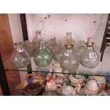 Collection of vintage Wasp bottles