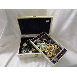 Jewellery box and contents