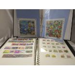 2 Malta stamp albums, mostly mint to include sheets