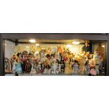 Very large collection of model dolls (approx 80)