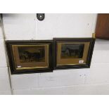 Pair of horse prints