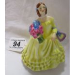 1930'S small Royal Worcester figure - June