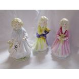 3 Royal Doulton figures - HN3061, HN3082 & HN3087