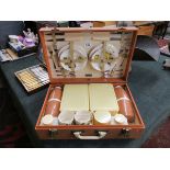 Brexton picnic case with contents