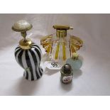 4 scent bottles