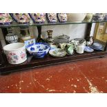 Shelf of china etc to include Maling & Portmeirion