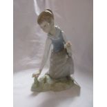 Lladro figure of girl