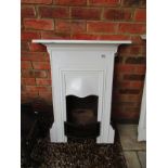 Victorian cast iron fireplace