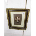 Print in ornate frame - David Livingstone