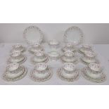 12 person Wileman & Co 'The Foley China' (pre Shelley) tea service pattern 8126