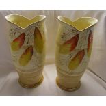 Pair of Arthur Wood vases