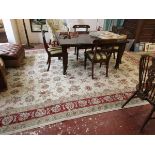 Large patterned carpet - approx 397cm x 296cm