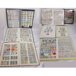 7 albums - Mostly mint plus stock sheets - GB & Commonwealth - George VI onwards