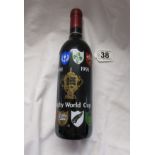 1991 Rugby World Cup commemorative bottle of wine