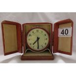 Retro cased alarm clock