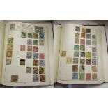 Senator all World stamp album - Good German & South African examples noted