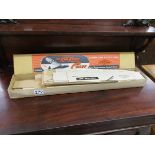 Balsa wood model plane in original box