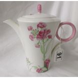 Regent shape Shelley coffee pot