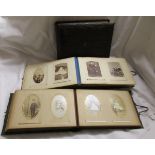 3 Victorian picture albums