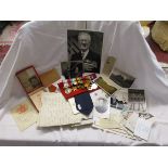 WW2 Medals, photographs, letters etc - full description on the-saleroom.com & with lot