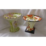 2 Posy vases