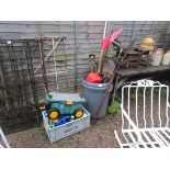 Collection of garden tools etc