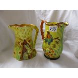 Arthur Wood & Burleigh Ware jugs