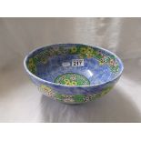 Glazed Maling fruit bowl