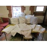 Large quantity of white bed linen - All laundered