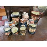 Collection of Royal Doulton Toby Jugs - 1 A/F