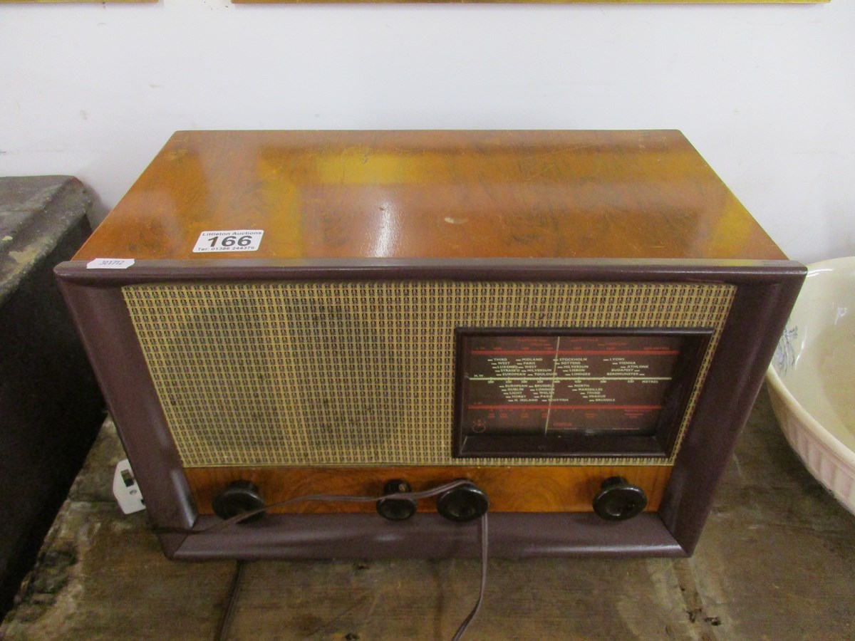 Vintage Cossor radio in working order