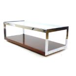 A Merrow Associates rectangular coffee table of typical form,