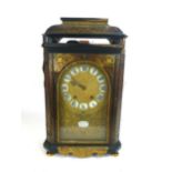 For Restoration: A Louis XIV table clock,