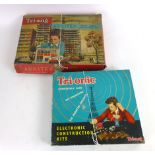 A box Tri-ang arkitex scale model construction kit in original box together with a Tri-onic