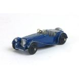 A Dinky Toys Jaguar sports car,