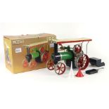 A Mamod steam engine tractor in original box,