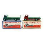A Dinky Super Toys, number 513, Guy flatbed truck with tailboard,