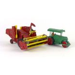 A Corgi Toys Major Collection Massey Ferguson 780 combine harvester with scarlet painted body and