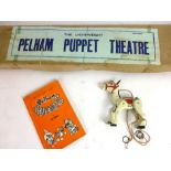 A boxed Pelham puppet theatre together with an addition of twelve plays for Pelham puppets in