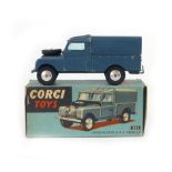 A Corgi Land Rover RAF vehicle in original box, model number 351,
