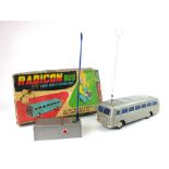 A Radicon remote control bus in original box with original remote control and hooped receivers,